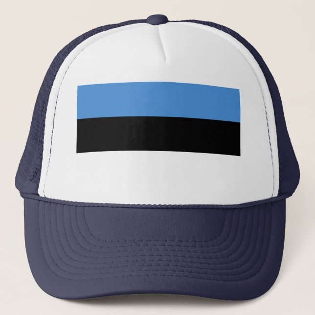 Casquette Drapeau de l'Estonie (Devant)