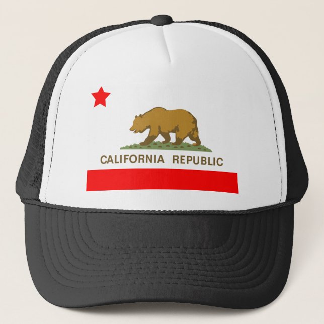 Casquette Drapeau de l'État de Californie (Devant)