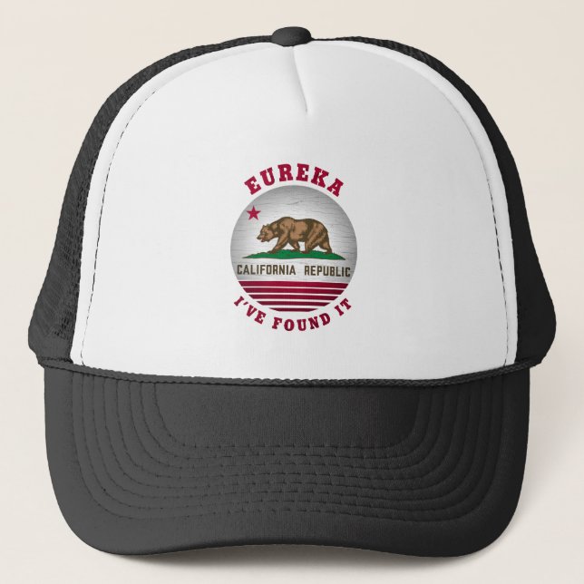 Casquette Drapeau de l'État de CALIFORNIE EUREKA (Devant)
