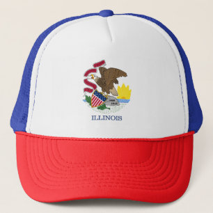 Casquette Drapeau de l'État de l'Illinois