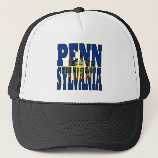 Casquette Drapeau de l'État de Pennsylvanie (Devant)