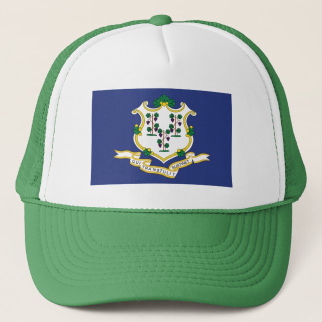 Casquette Drapeau de l'État du Connecticut (Devant)