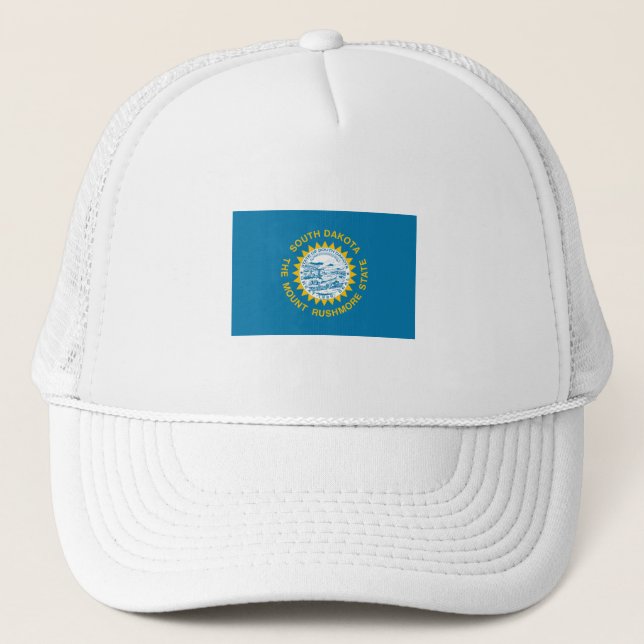 Casquette Drapeau de l'État du Dakota du Sud États-Unis (Devant)