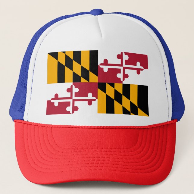 Casquette Drapeau de l'État du Maryland (Devant)
