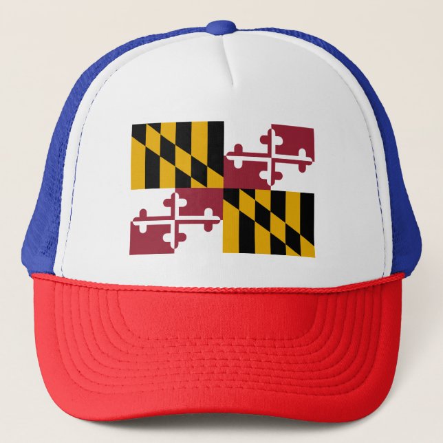 Casquette Drapeau de l'État du Maryland (Devant)