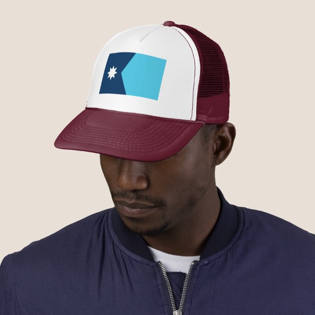 Casquette Drapeau de l'État du Minnesota (En situation)