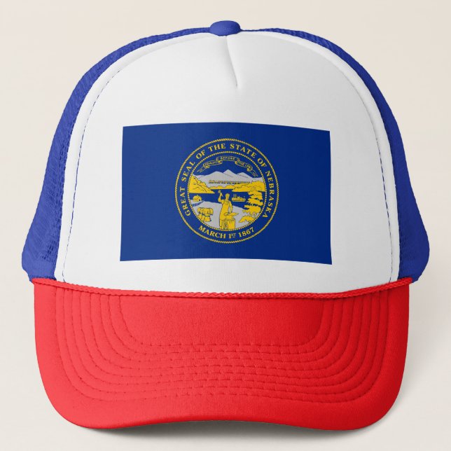 Casquette Drapeau de l'État du Nebraska (Devant)