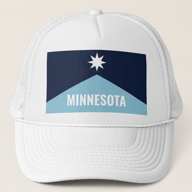 Casquette Drapeau de l'État rebelle du Minnesota (Devant)