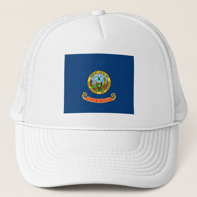 Casquette Drapeau de l'Idaho, l'État de la gemme, États amér (Devant)