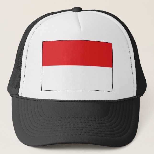 Casquette Drapeau de l'Indonésie (Devant)
