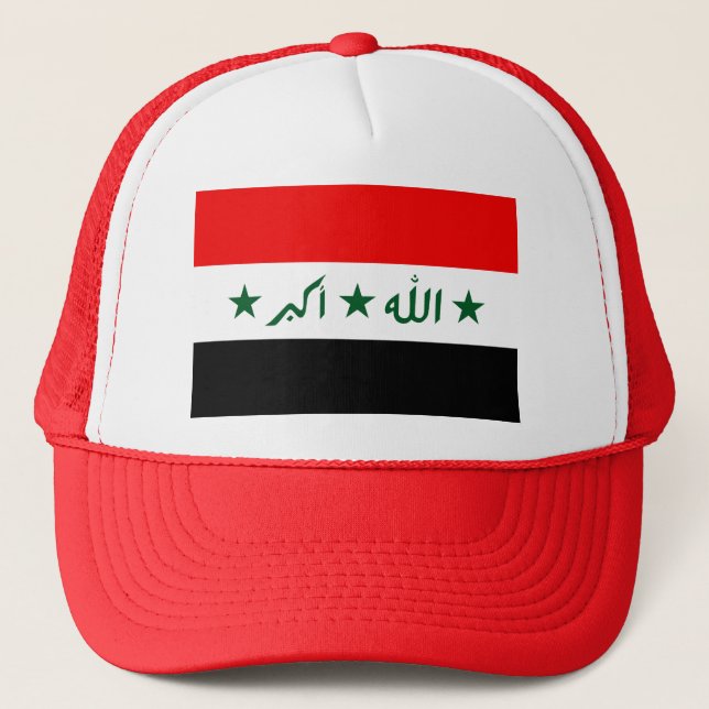 Casquette Drapeau de l'Irak (Devant)