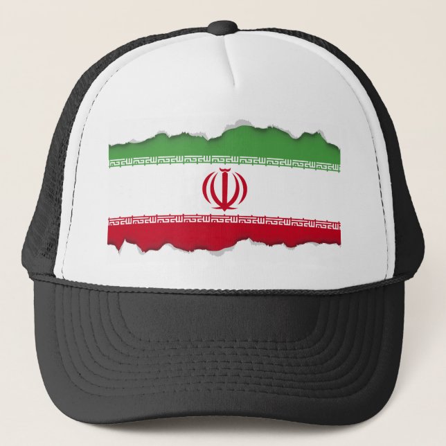 Casquette Drapeau de l'Iran (Devant)