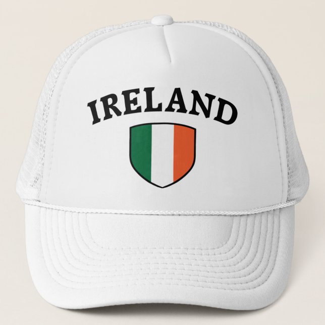 Casquette Drapeau de l'Irlande (Devant)