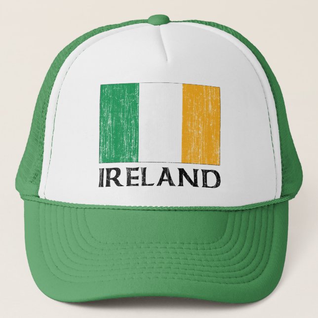 Casquette Drapeau de l'Irlande (Devant)