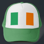Casquette Drapeau de l'Irlande Chapeau de camion<br><div class="desc">Drapeau de l'Irlande Chapeau de camion</div>