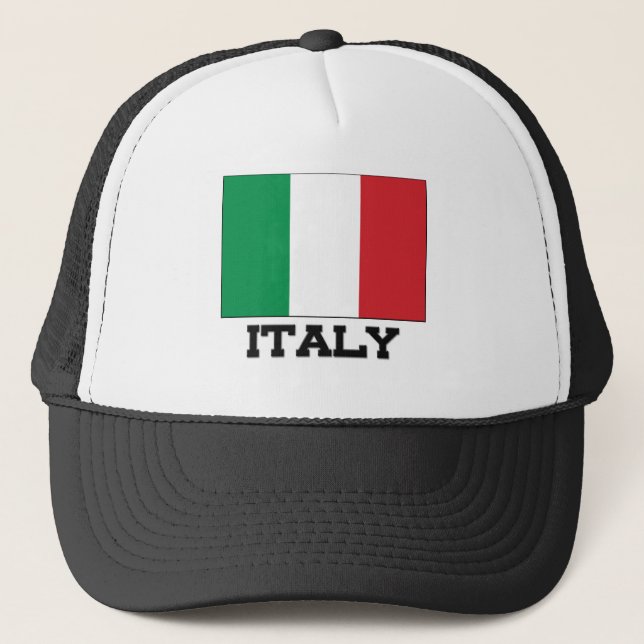 Casquette Drapeau de l'Italie (Devant)