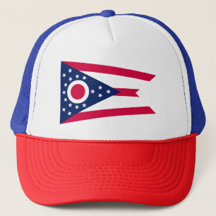 Casquette Drapeau de l'Ohio : la bannière Buckeye State