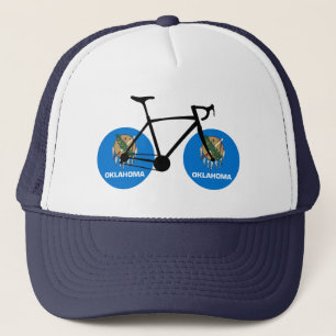 Casquette Drapeau de l'Oklahoma à vélo