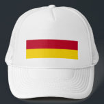 Casquette Drapeau de l'Ossétie du Nord<br><div class="desc">Drapeau patriotique de l'Ossétie du Nord-Alanie.</div>