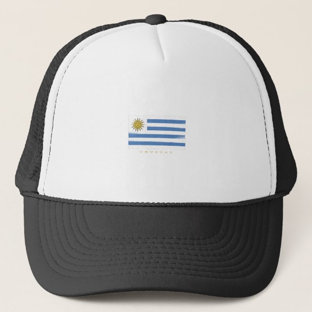 Casquette Drapeau de l'Uruguay (Devant)