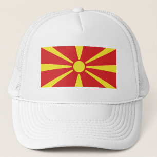 Casquette Drapeau de Macédoine du Nord