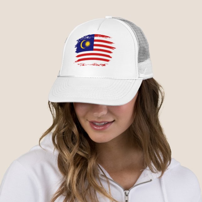 Casquette Drapeau de Malaisie (En situation)