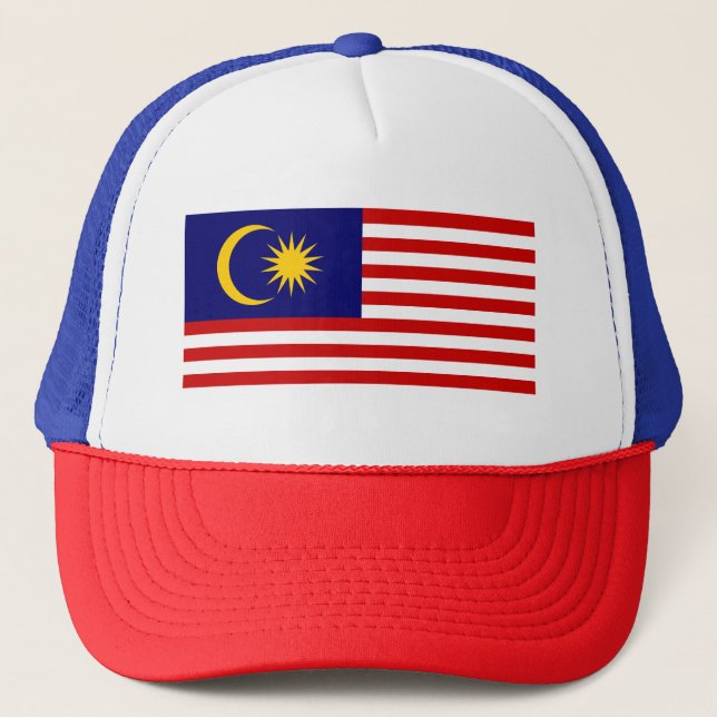 Casquette Drapeau de Malaisie (Devant)