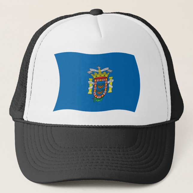Casquette Drapeau de Melilla Chapeau (Devant)