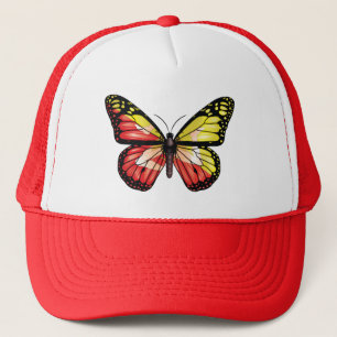Casquette Drapeau de monarque à papillon de Sicile