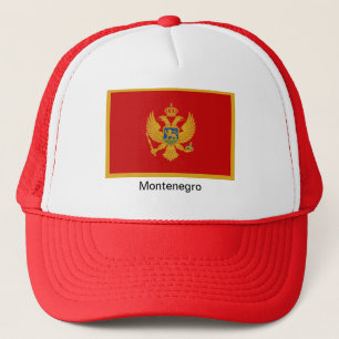 Casquette Drapeau de Monténégro