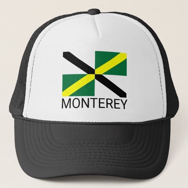 Casquette Drapeau de Monterey, Californie (Devant)