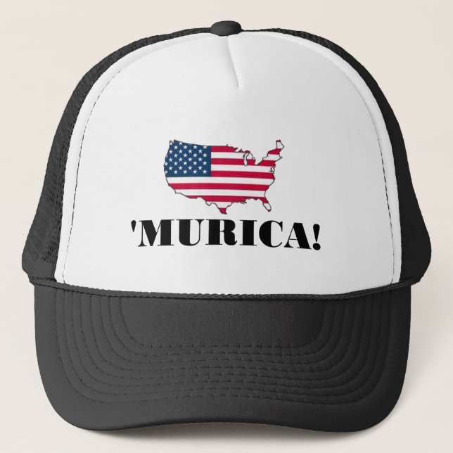 Casquette Drapeau de Murica (Devant)