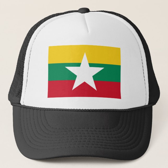 Casquette Drapeau de Myanmar (Devant)