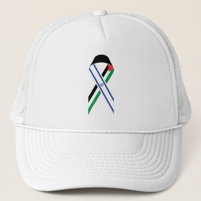 Casquette Drapeau de paix Israël et Palestine (Devant)