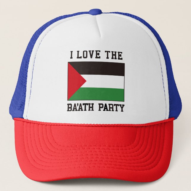 Casquette Drapeau de partie de Ba'ath (Devant)