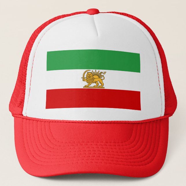 Casquette Drapeau de Perse/de Iran (1964-1980) (Devant)