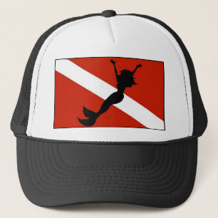 Casquette Drapeau de plongeur de sirène