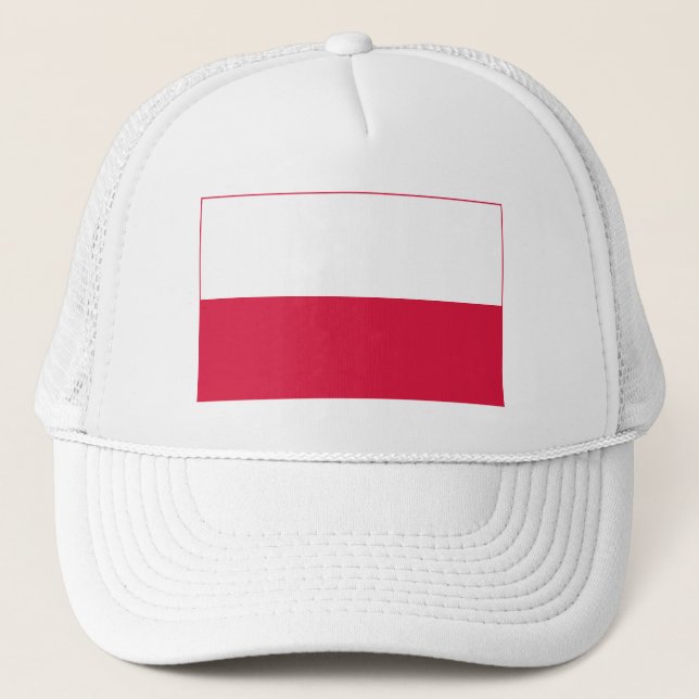 Casquette Drapeau de Pologne (Devant)