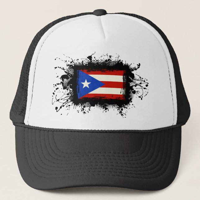 Casquette Drapeau de Porto Rico (Devant)
