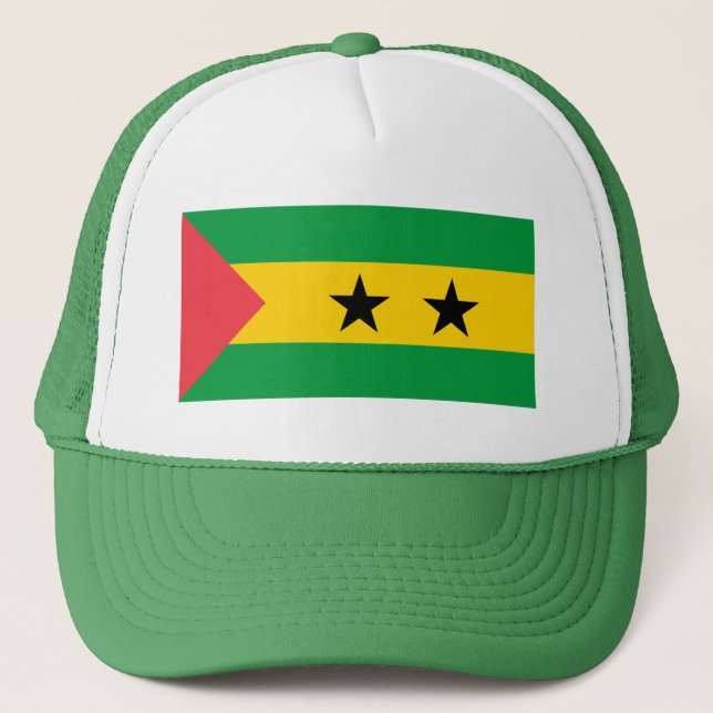 Casquette Drapeau de Sao Tomé-et-Principe (Devant)