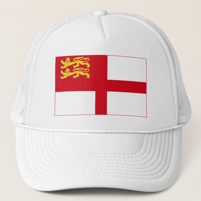 Casquette Drapeau de Sercq (Devant)