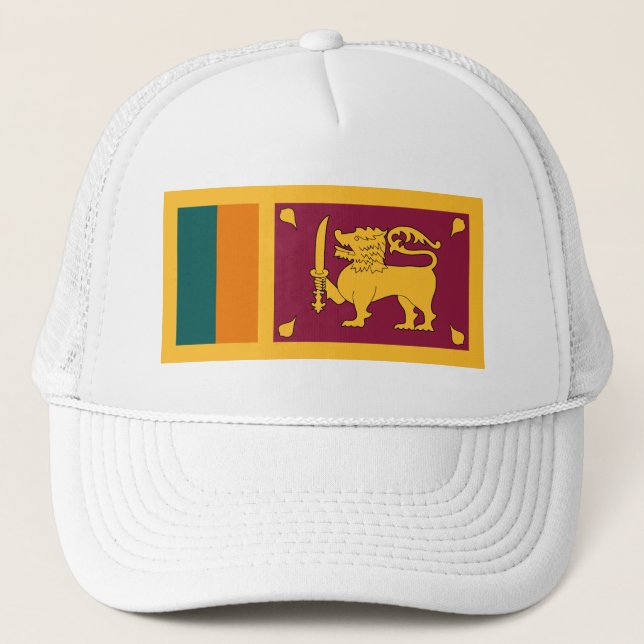 Casquette Drapeau de Sri Lanka (Devant)