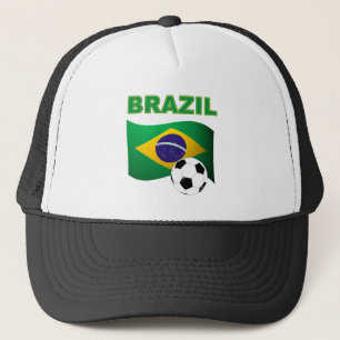 Casquette Drapeau de T-shirt de coupe du monde du Brésil