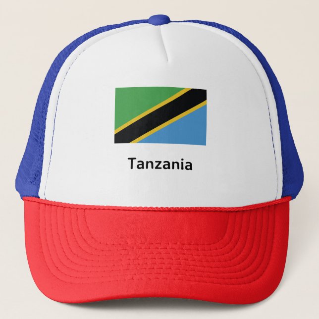 Casquette Drapeau de Tanzanie (Devant)