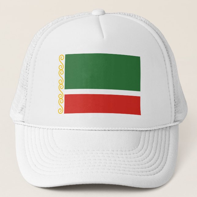 Casquette Drapeau de Tchétchénie (Devant)