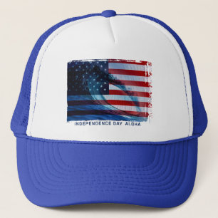 Casquette Drapeau de vague chapeaux de camion USA