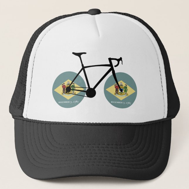 Casquette Drapeau Delaware Cycling (Devant)