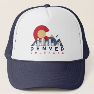 Casquette Drapeau Denver Colorado Camping Randonnées Souveni