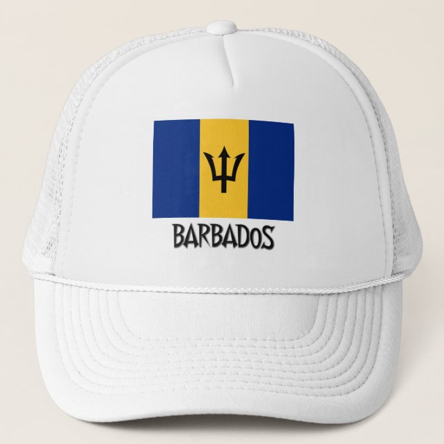 Casquette Drapeau des Barbade (Devant)