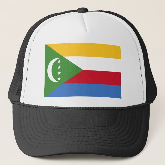 Casquette Drapeau des Comores (Devant)